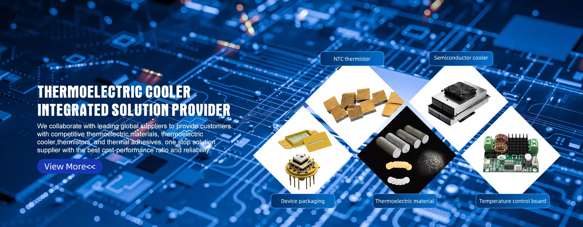 गुणवत्तापूर्ण थर्मोइलेक्ट्रिक कूलर असेंबलियाँ